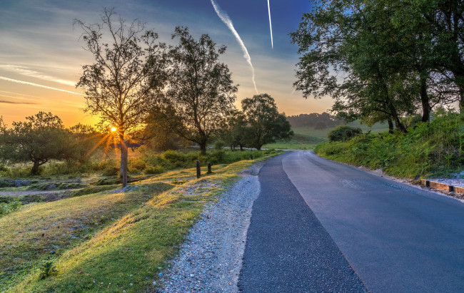 Обои картинки фото природа, дороги, простор
