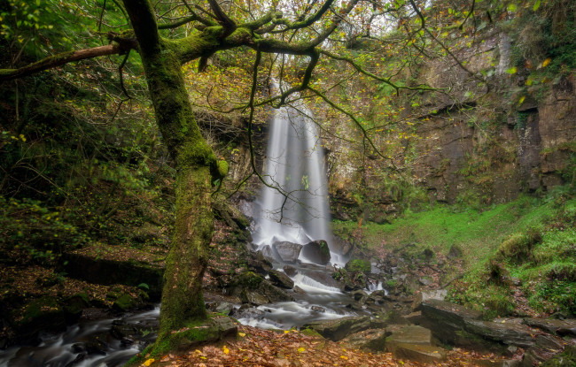 Обои картинки фото природа, водопады, простор