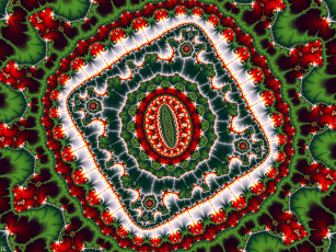 Картинка 3д+графика фракталы+ fractal цвет фон узор