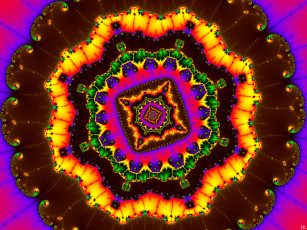 Картинка 3д+графика фракталы+ fractal узор цвет фон