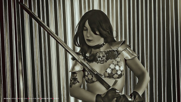 Картинка календари компьютерный+дизайн 2019 оружие копслей девушка calendar поза женщина рисунок тату