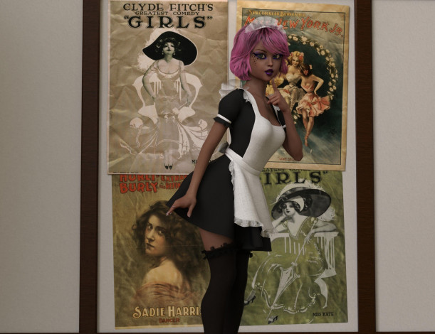 Обои картинки фото 3д графика, люди , people, фон, взгляд, девушка