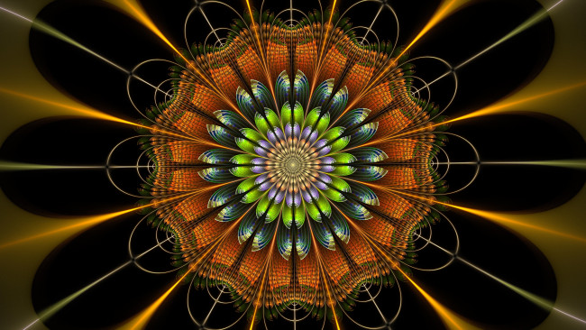 Обои картинки фото 3д графика, фракталы , fractal, цвет, фон, узор