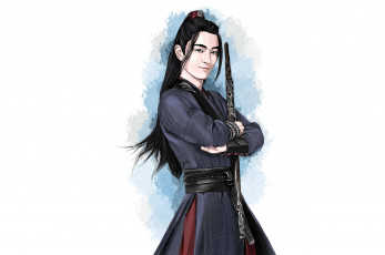 Картинка by+kristishnl рисованное кино +мультфильмы the untamed неукротимый повелитель чэньцин мосян тунсю mo dao zu shi магистр дьявольского культа