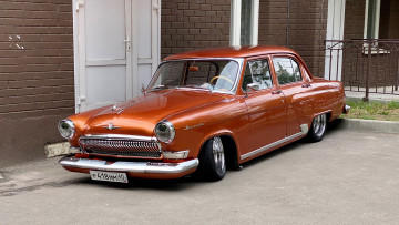 Картинка автомобили газ седан волга газ-21