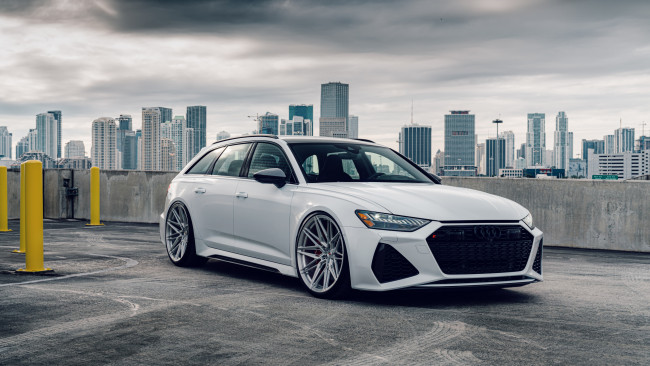 Обои картинки фото автомобили, audi, rs6, avant, крутой, молодой, пацан, который, может, многое