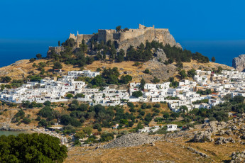 Картинка lindos rhodes greece города -+дворцы +замки +крепости