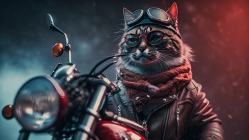 Картинка фэнтези существа нейросети графика нейроарт ai art нейронные сети рисунки нейро искусство кот