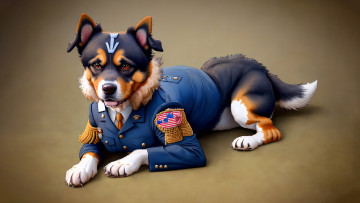 Картинка рисованное животные +собаки нейросети графика нейроарт ai art нейронные сети рисунки нейро искусство