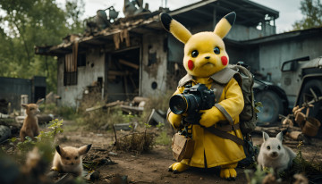 Картинка видео+игры ---другое нейросети графика нейроарт ai art нейронные сети рисунки нейро искусство покемон