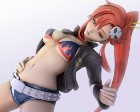 Картинка аниме tengen toppa gurren lagann yoko littner