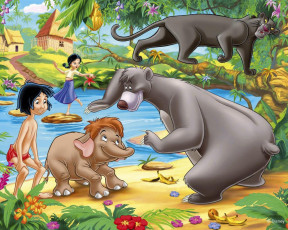 Картинка мультфильмы the jungle book