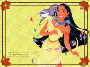 обоя мультфильмы, pocahontas