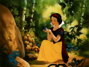 Картинка мультфильмы snow white and the seven dwarfs