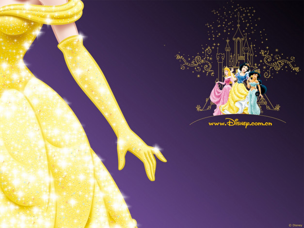 Обои картинки фото мультфильмы, disney`s, princess