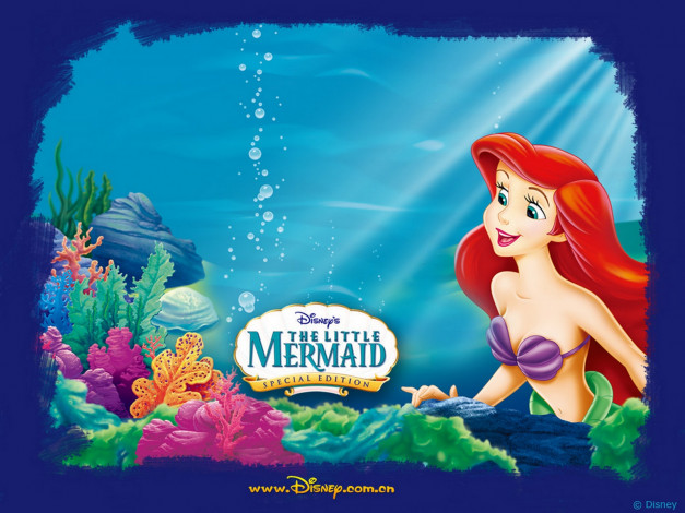 Обои картинки фото мультфильмы, the, little, mermaid