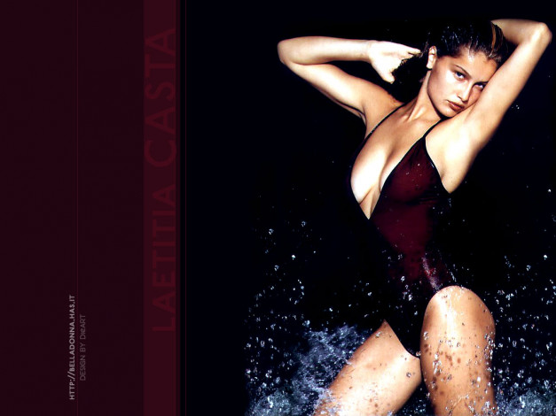 Обои картинки фото Laetitia Casta, девушки