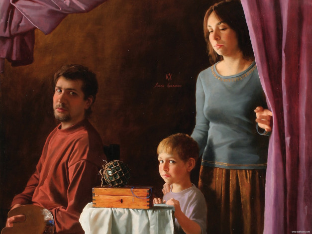 Обои картинки фото arsen, kurbanov, glass, ball, detail, рисованные, арсен, курбанов