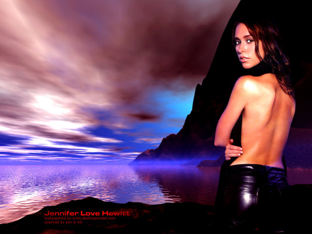 Обои картинки фото Jennifer Love Hewitt, девушки