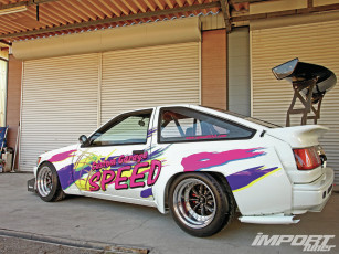 Картинка 1985 toyota corolla levin gt автомобили