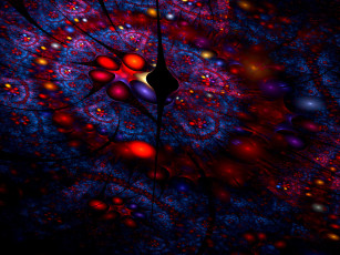 Картинка 3д графика fractal фракталы фрактал