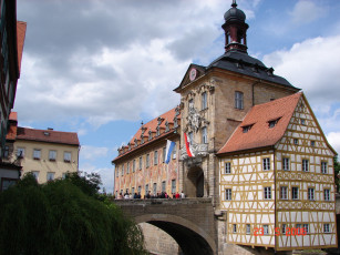 Картинка города мосты bamberg