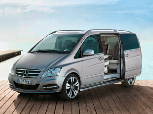 Картинка mercedes benz viano vision pearl concept автомобили