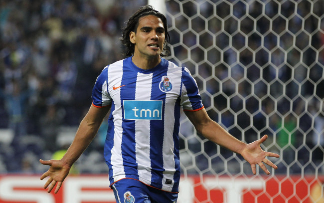 Обои картинки фото спорт, футбол, falcao, фалькао, porto