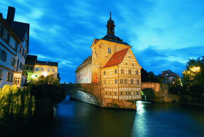 Обои картинки фото города, мосты, bamberg