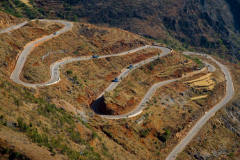 Картинка природа дороги горы дорога