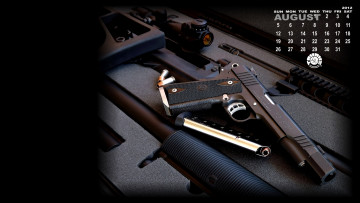 Картинка календари оружие пули пистолет
