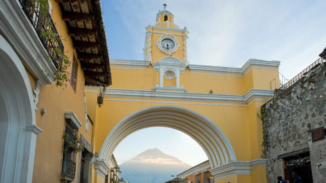 Обои картинки фото разное, Часы, часовые, механизмы, арка