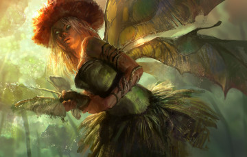 обоя фэнтези, феи, фея