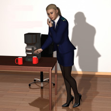 Картинка she-wolf 3д+графика фантазия+ fantasy взгляд