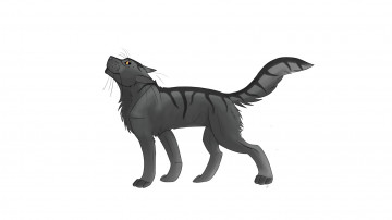 Картинка рисованные животные +волки белый фон животное