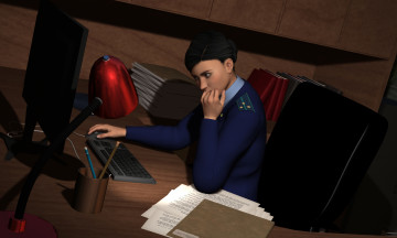 обоя she-wolf, 3д графика, фантазия , fantasy, прокурор