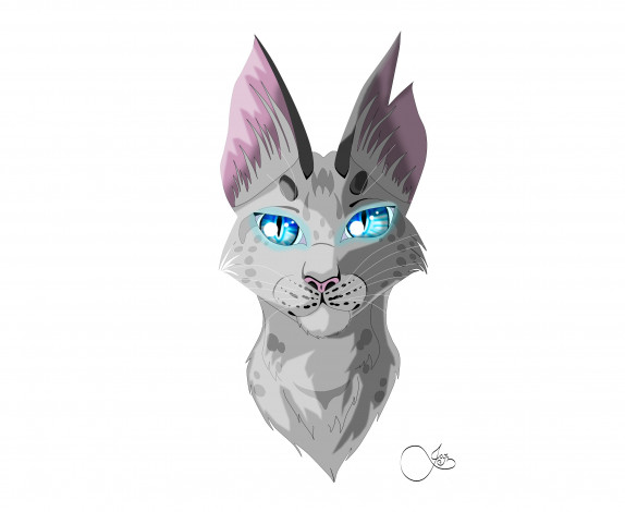 Обои картинки фото рисованные, животные,  сказочные,  мифические, животное, белый, фон