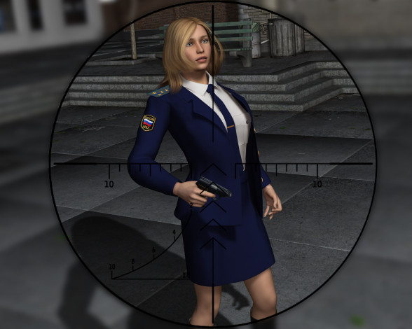 Обои картинки фото she-wolf, 3д графика, фантазия , fantasy, прокурор