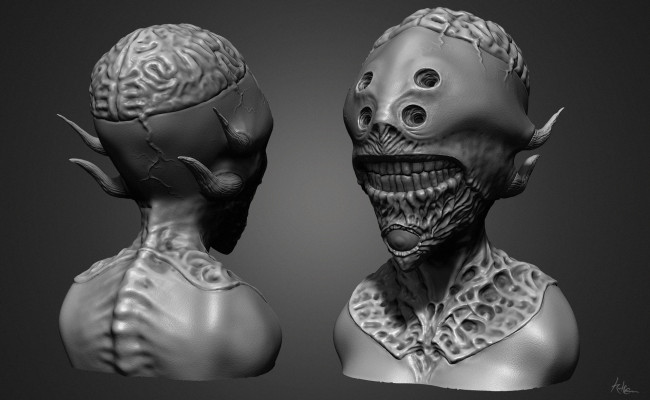 Обои картинки фото 3д графика, _science fiction, скульптуры