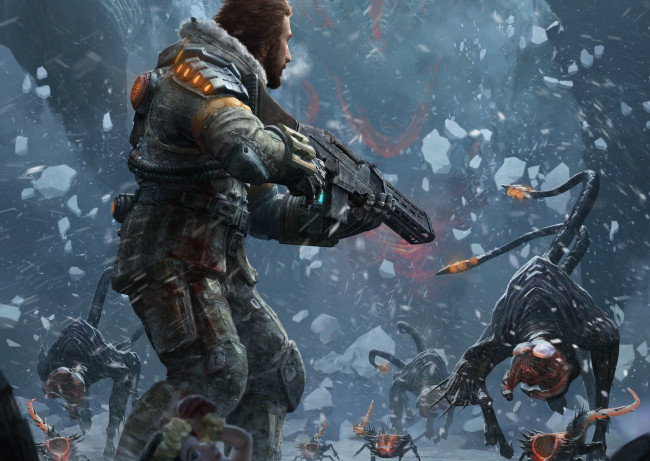 Обои картинки фото видео игры, lost planet 3, 3, lost, planet, игра, экшен, шутер
