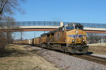 Картинка техника поезда рельсы дорога железная состав локомотив