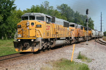 Картинка техника поезда состав локомотив рельсы дорога железная