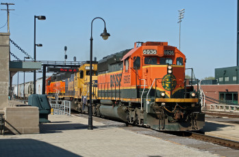 Картинка техника поезда локомотив состав железная дорога рельсы