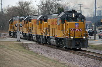 Картинка техника локомотивы дорога рельсы железная состав локомотив