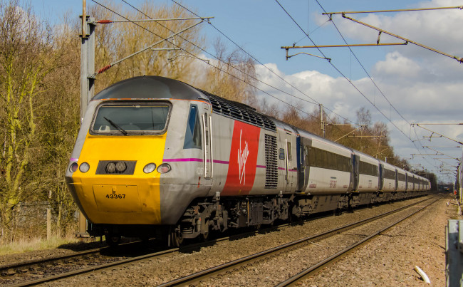 Обои картинки фото техника, поезда, локомотив, состав, рельсы, дорога, железная