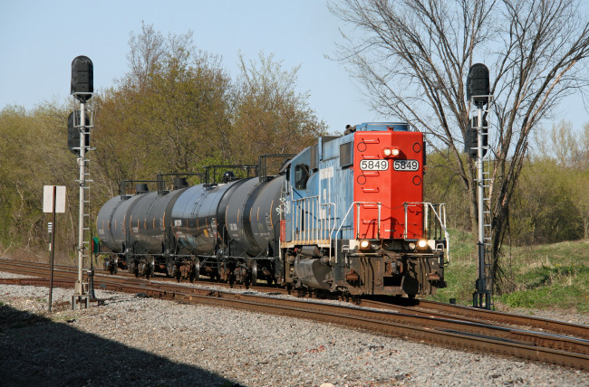 Обои картинки фото техника, поезда, состав, локомотив, рельсы, дорога, железная