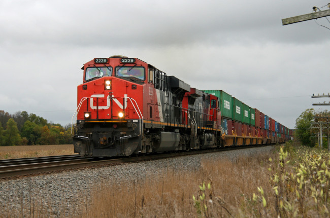 Обои картинки фото техника, поезда, состав, локомотив, рельсы, железная, дорога