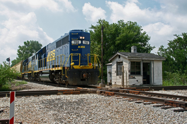 Обои картинки фото техника, поезда, локомотив, рельсы, дорога, железная, состав