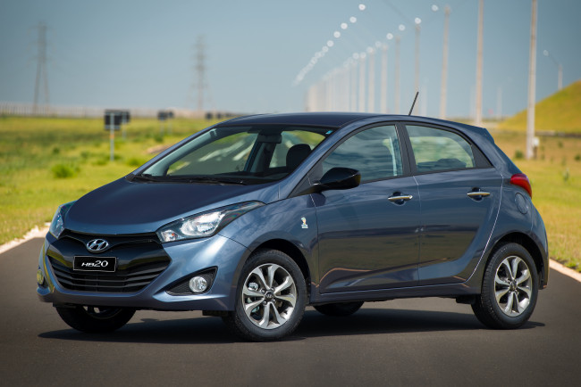 Обои картинки фото автомобили, hyundai, 2014г, темный, copa, do, mundo, hb20