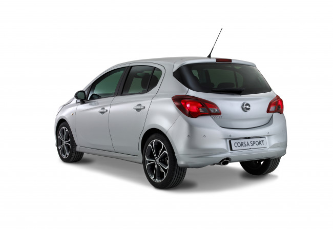 Обои картинки фото автомобили, opel, светлый, 2015г, e, sport, corsa